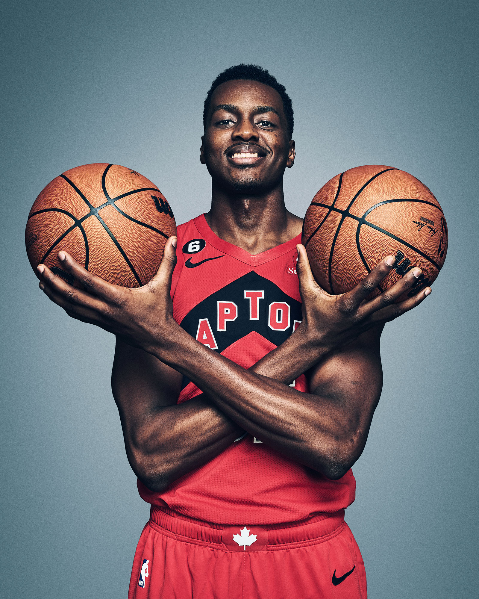 Christian Koloko | Toronto Raptors | Aaron Cobb Commercial Photography
