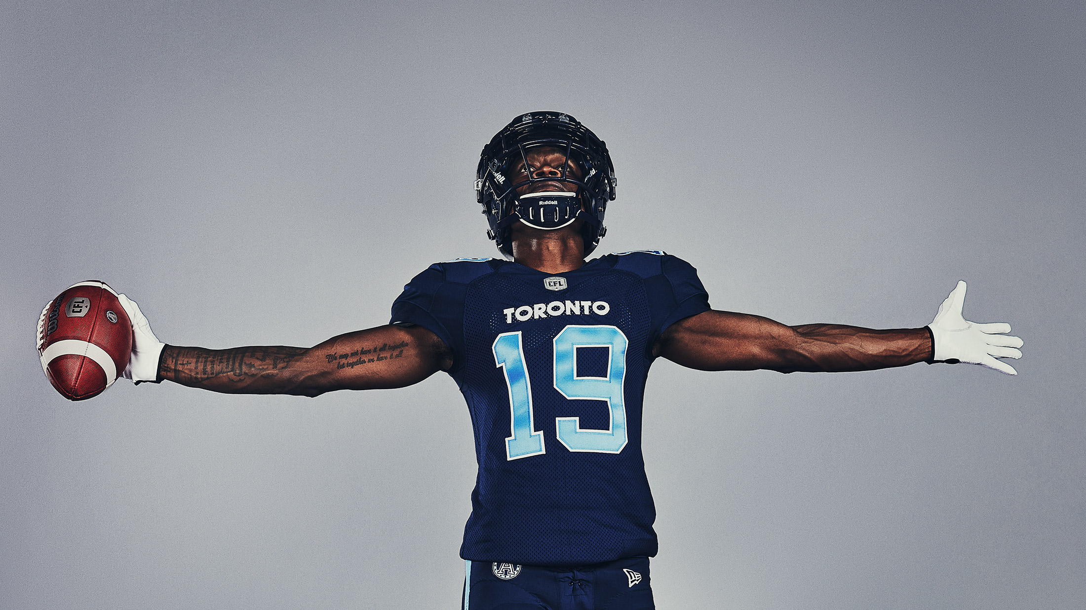 Kurleigh Gittens Jr | Toronto Argonauts | Aaron Cobb Commercial Photography